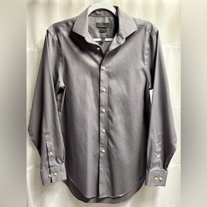 Calvin Klein LS Dress Shirt - Gray